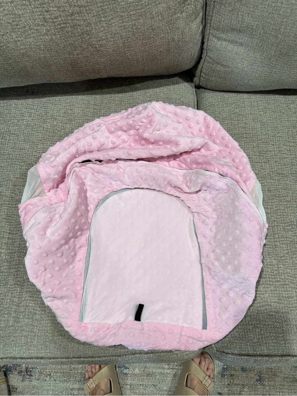 Source Unknown Pink Waterproof Baby Car Seat Cover